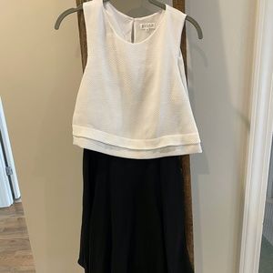 Claudie Pierlot white / black dress size 36 US 4